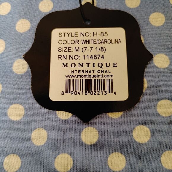 MONTIQUE MEN'S WHITE CAROLINA BOTTOM BRAIDED STINGY BRIM PINCH FEDORA HAT H85. - Picture 8 of 8